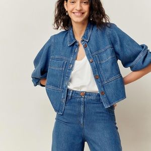 SESSUN Leone Denim Shirt Jacket